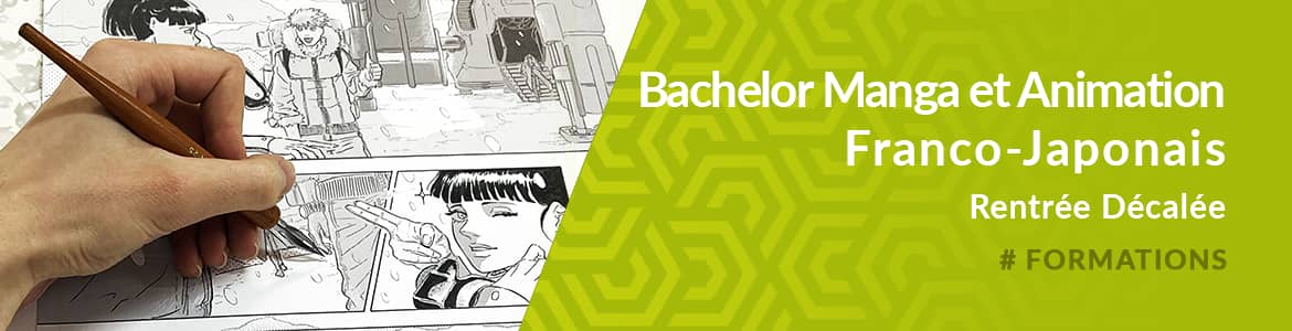 Formations, Bachelor Manga et Animation Franco-Japonais - Rentrée Décalée